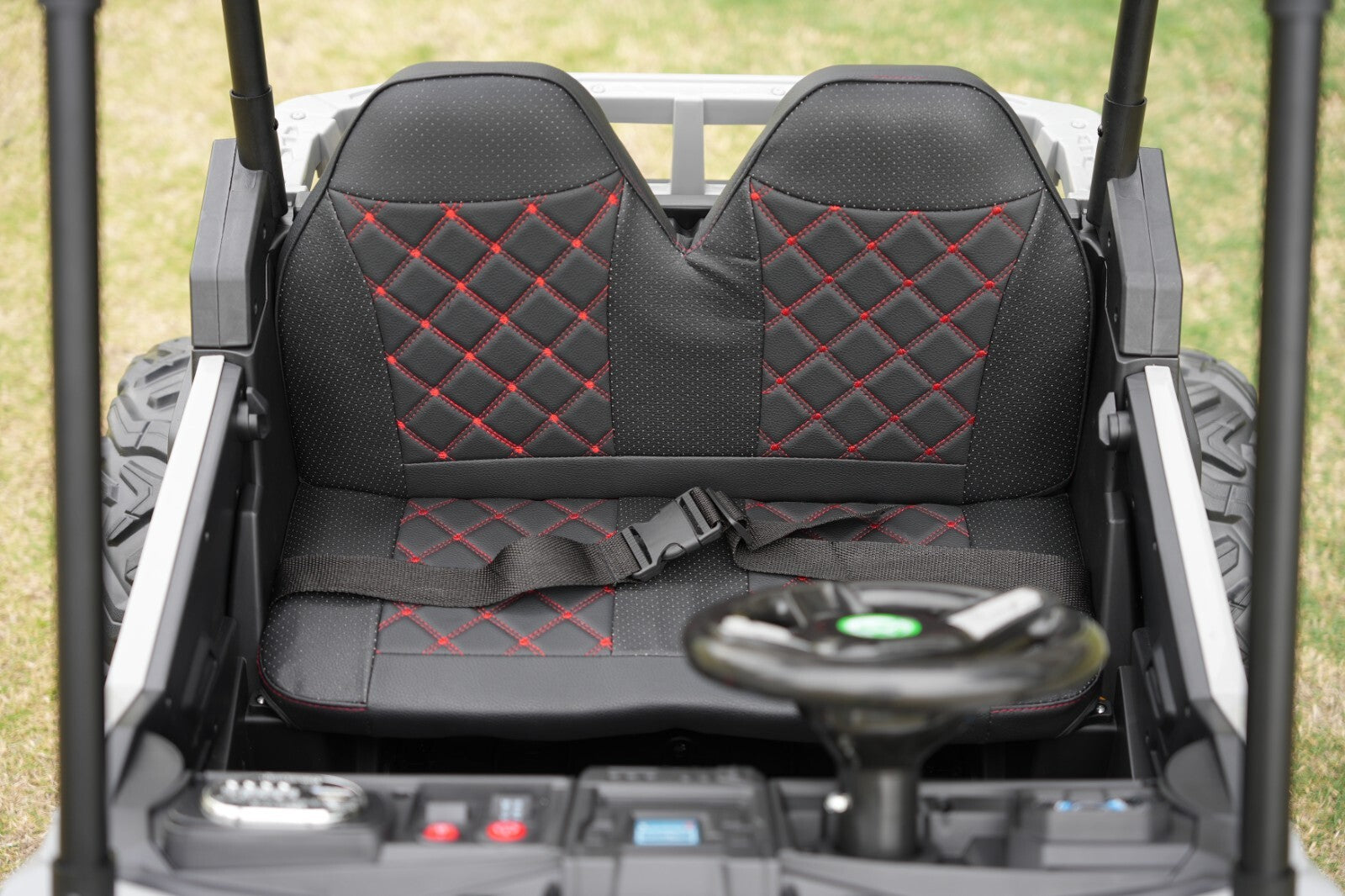 Kids 2-Seat Ride-On UTV with Remote Control, LED Lights, and AUX Input