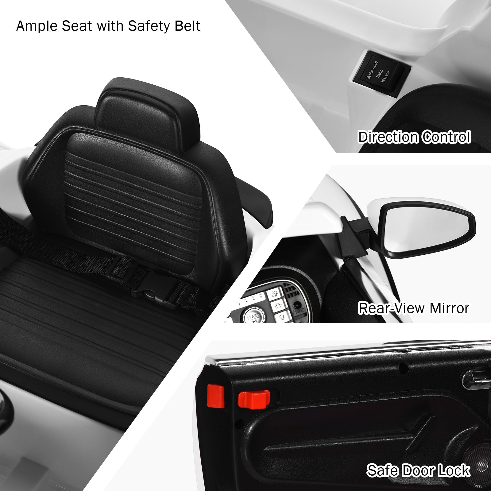 Volkswagen Beetle Electric Ride-On Car for Toddlers with Remote Control