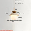 Wabi sabi beige and brown pendant light fixture for living room