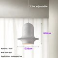 Wabi-sabi industrial black chandelier dining room pendant light