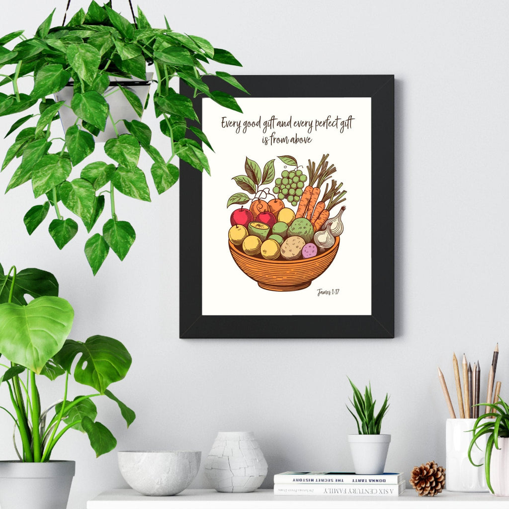 Wall Decor Giclee Poster Art Print - Every Good Gift and Every Perfect Gift