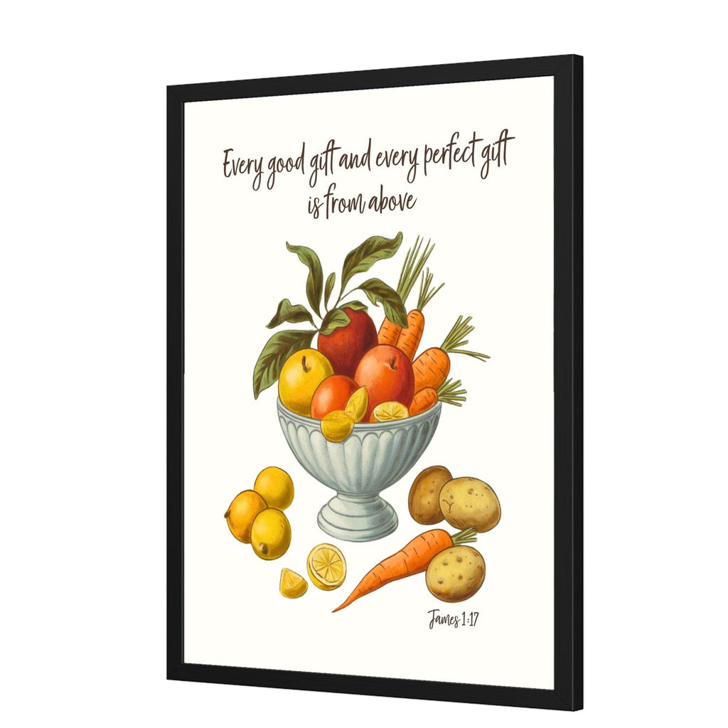 Wall Decor Giclee Poster Art Print - Every Good Gift and Every Perfect Gift