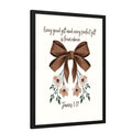 Wall Decor Giclee Poster Art Print - Every Good Gift and Every Perfect Gift Art
