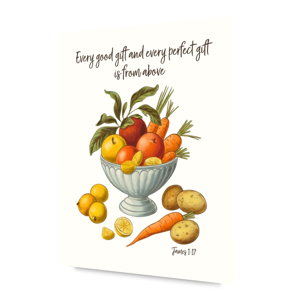 Wall Decor Giclee Poster Art Print - Every Good Gift and Every Perfect Gift