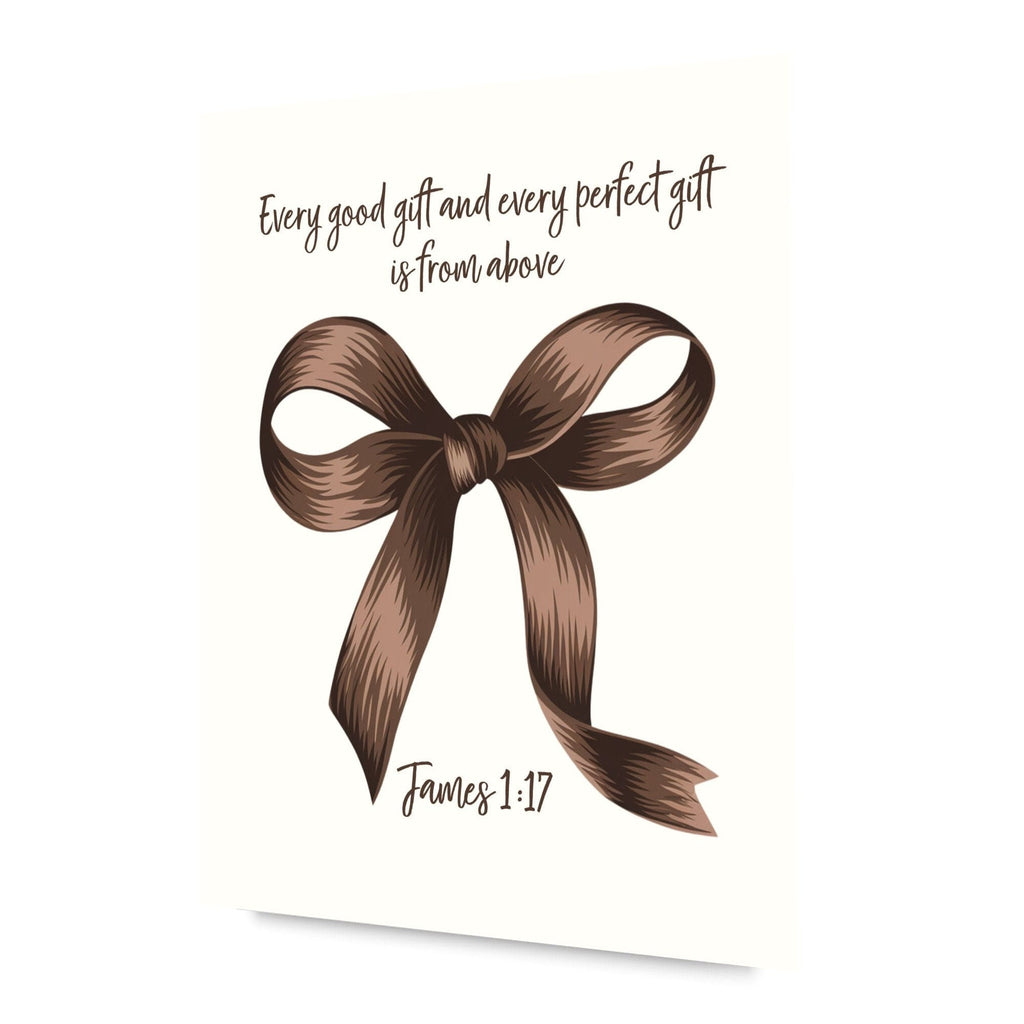 Wall Decor Giclee Poster Art Print - Every Good Gift and Every Perfect Gift Art