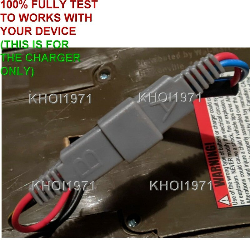 6V AC Wall Charger Adapter for Kidtrax Paw Patrol Chase Ride-On Battery KT1378WM