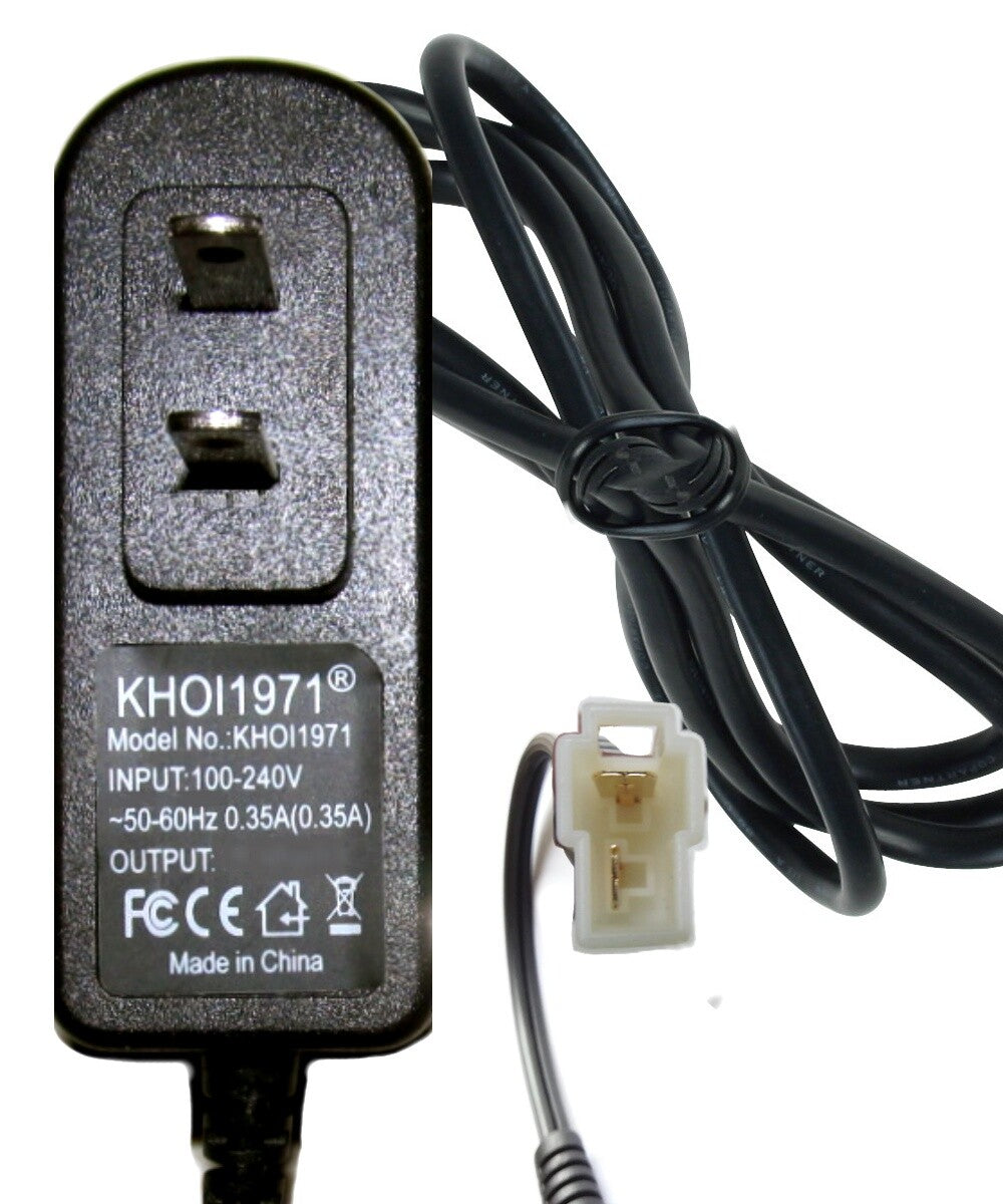 AC Charger Adapter for 6V Battery Kid's 3-Wheel Motorbike Ride-On Toy