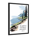 Giclee Faith Inspired Tranquil Ocean Horizon Landscape Uplifting Serenity Decor