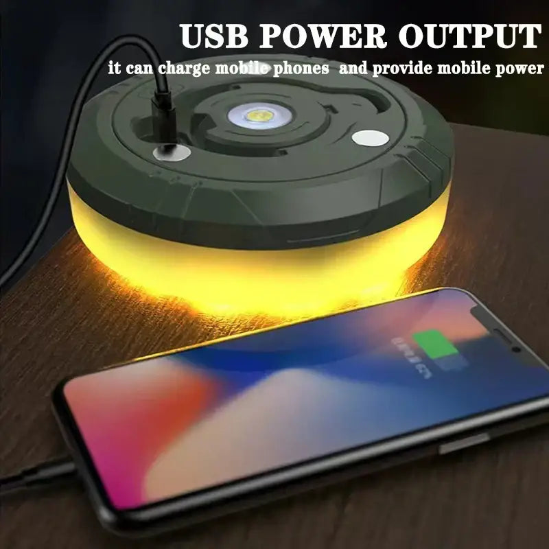 Warm & rgb 10m waterproof led light strip outdoor tent string light