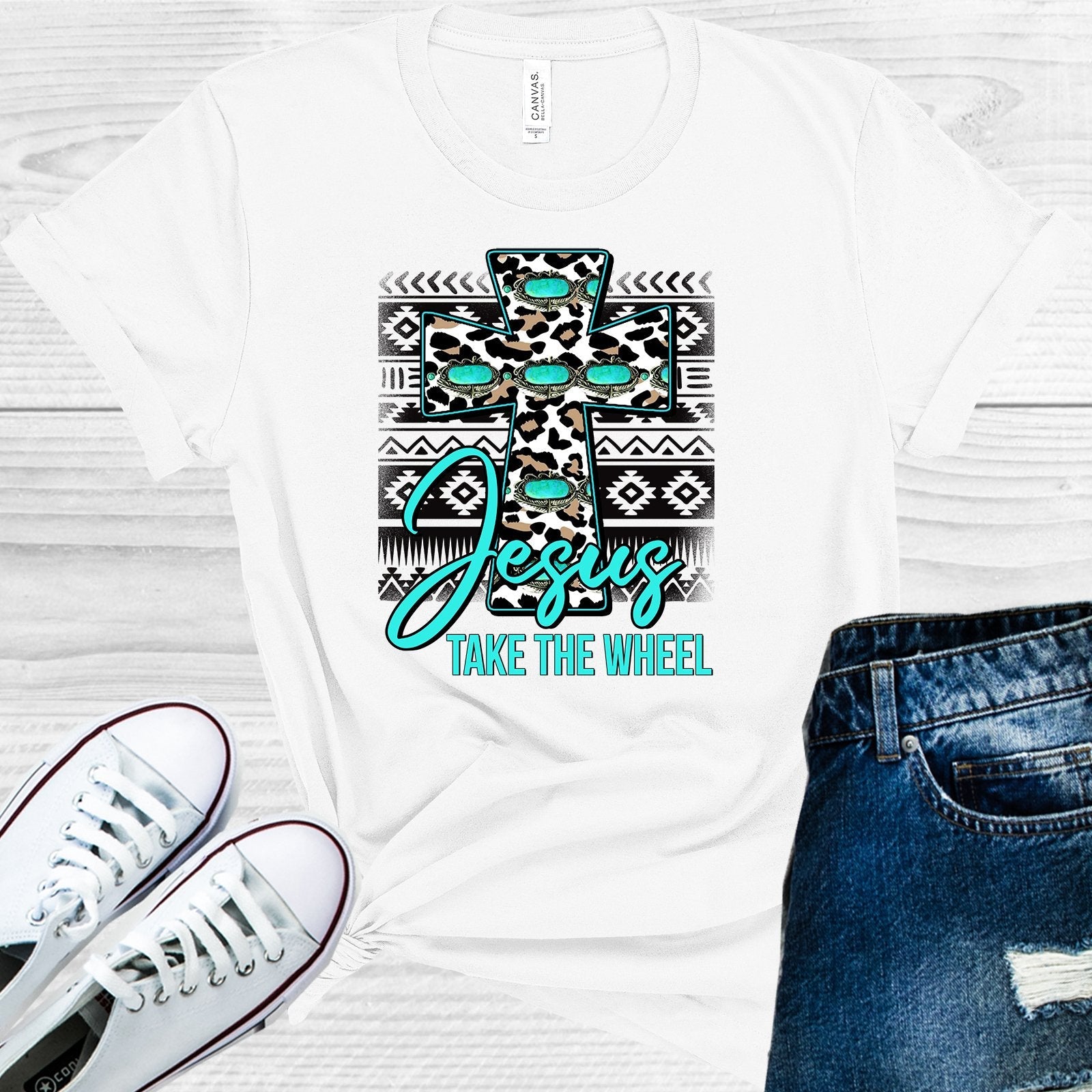 Jesus Take the Wheel Graphic Tee