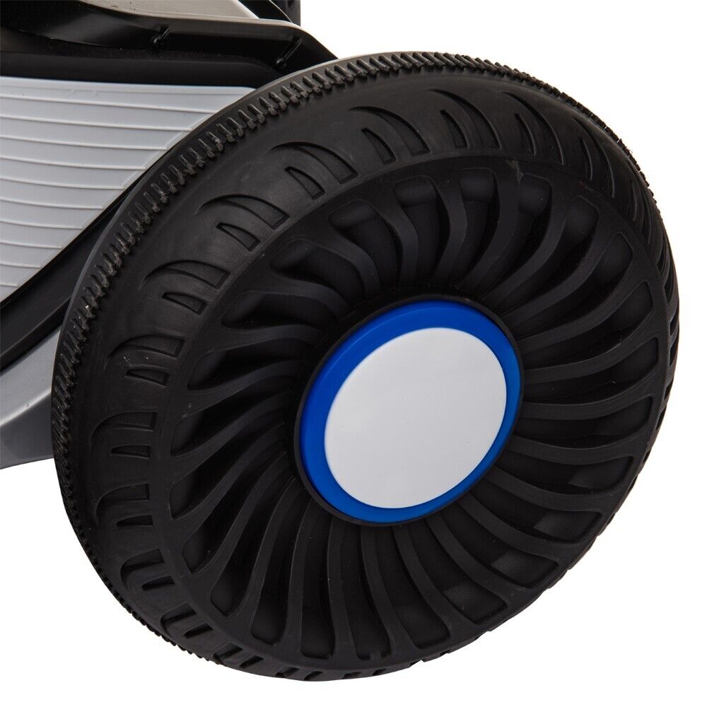 White 3-Wheel Electric Motorcycle for Kids with Dual Drive System