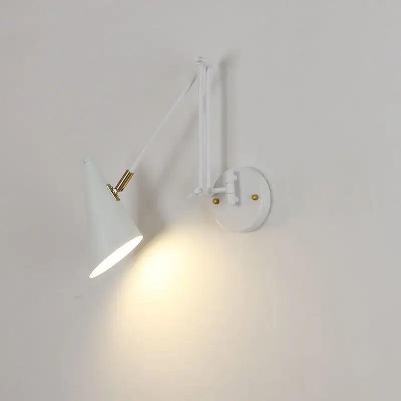 White and brass decorbites astronaut wall sconces bedroom wall lamp
