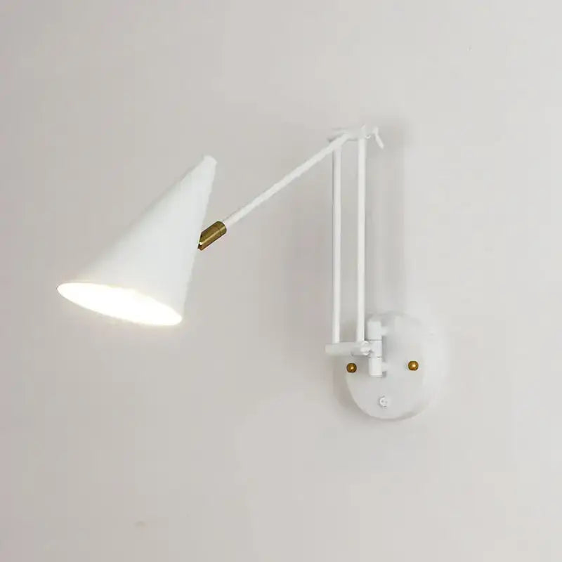 White and brass decorbites astronaut wall sconces bedroom wall lamp
