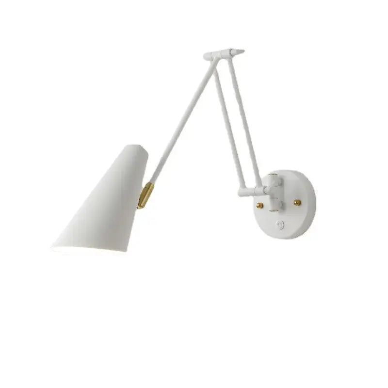 White and brass decorbites astronaut wall sconces bedroom wall lamp
