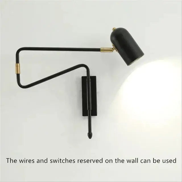 White and brass decorbites astronaut wall sconces bedroom wall lamp