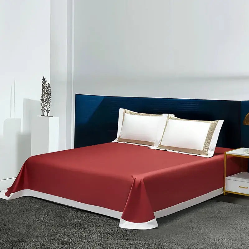 White and gold egyptian cotton bedding set with gold embroidery bedroom