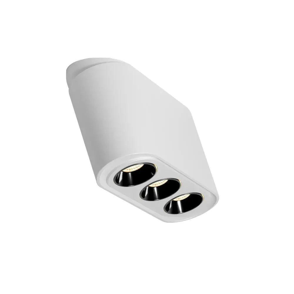 White & black 12w cob chip ceiling spotlight living room magnetic light
