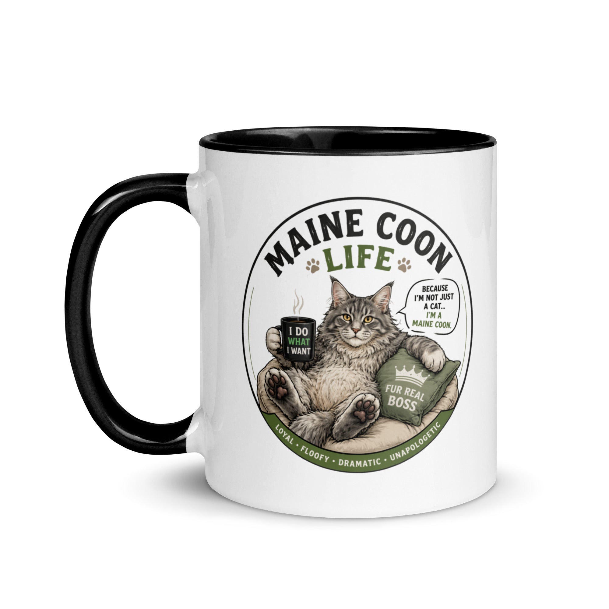 Fur Real Boss Maine Coon Mug