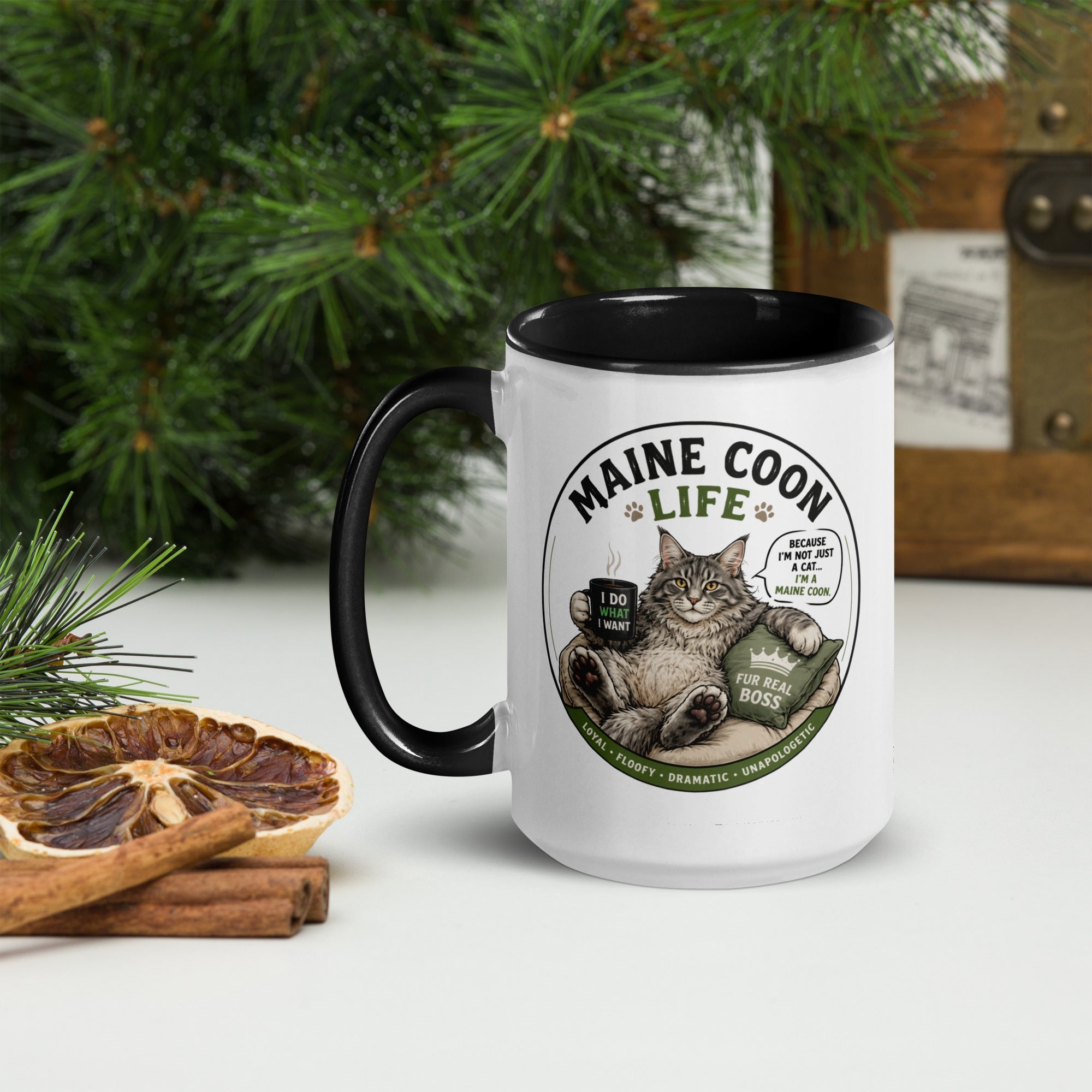Fur Real Boss Maine Coon Mug
