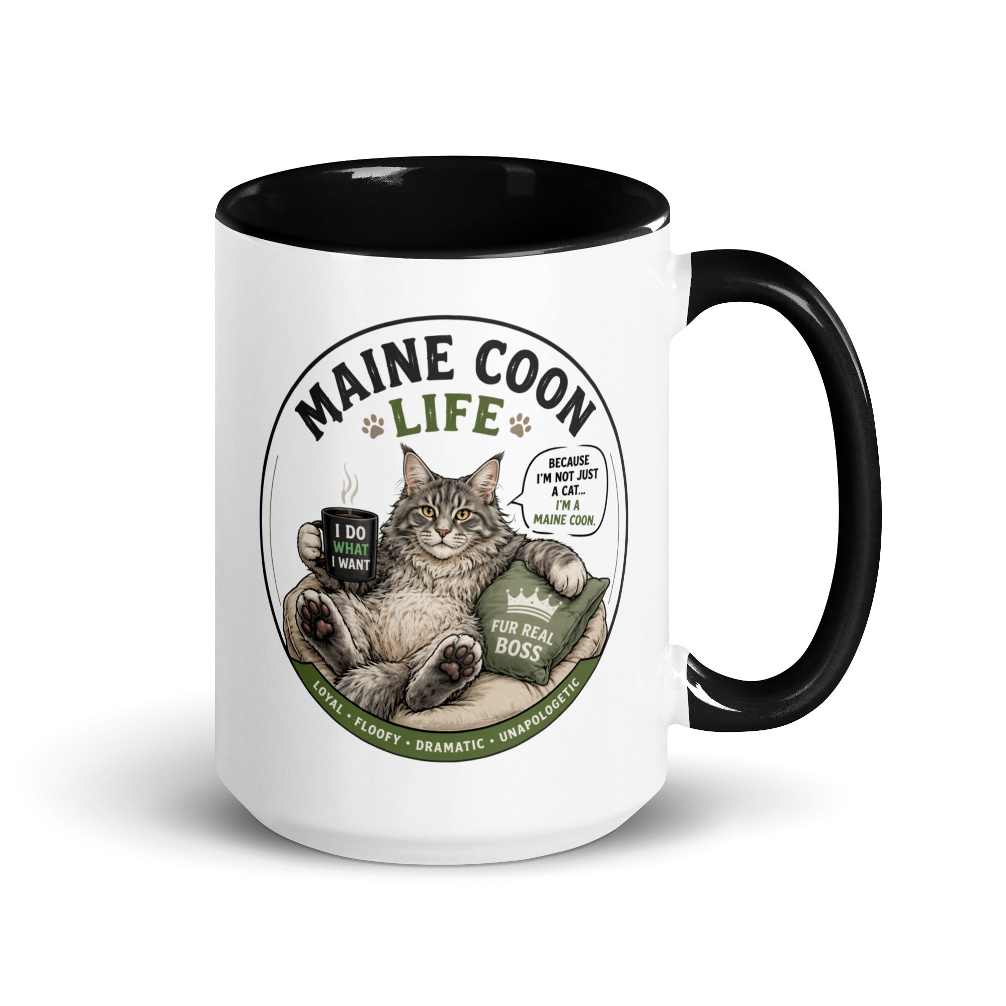 Fur Real Boss Maine Coon Mug