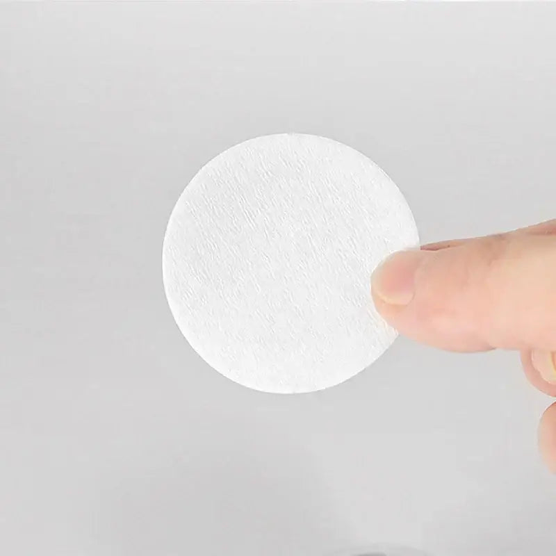 White circular disposable coffee filter papers kitchen espresso tool