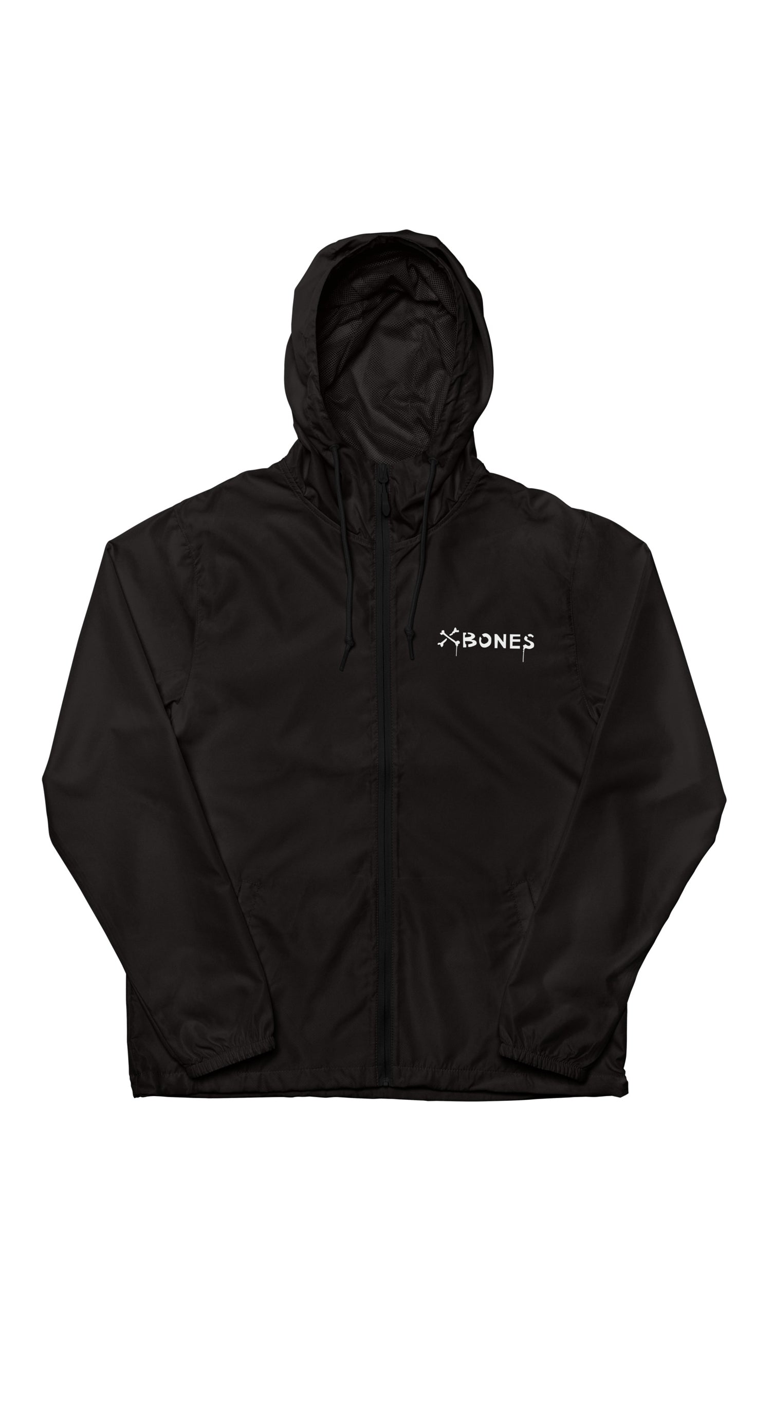 Unisex Packable Water-Resistant Windbreaker Jacket