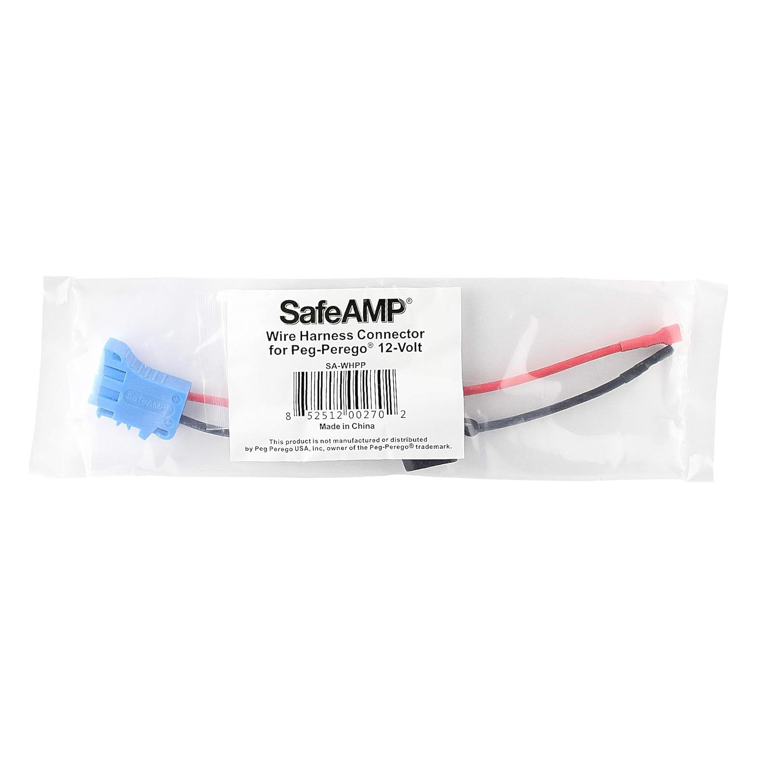 12-Volt SLA Battery Wire Harness Connector for Peg Perego Toys