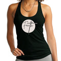 Womens Fitness Tank Top Graphic T-shirt Faith Print