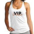 Womens Fitness Tank Top Graphic T-shirt - Vip Exclusive Black