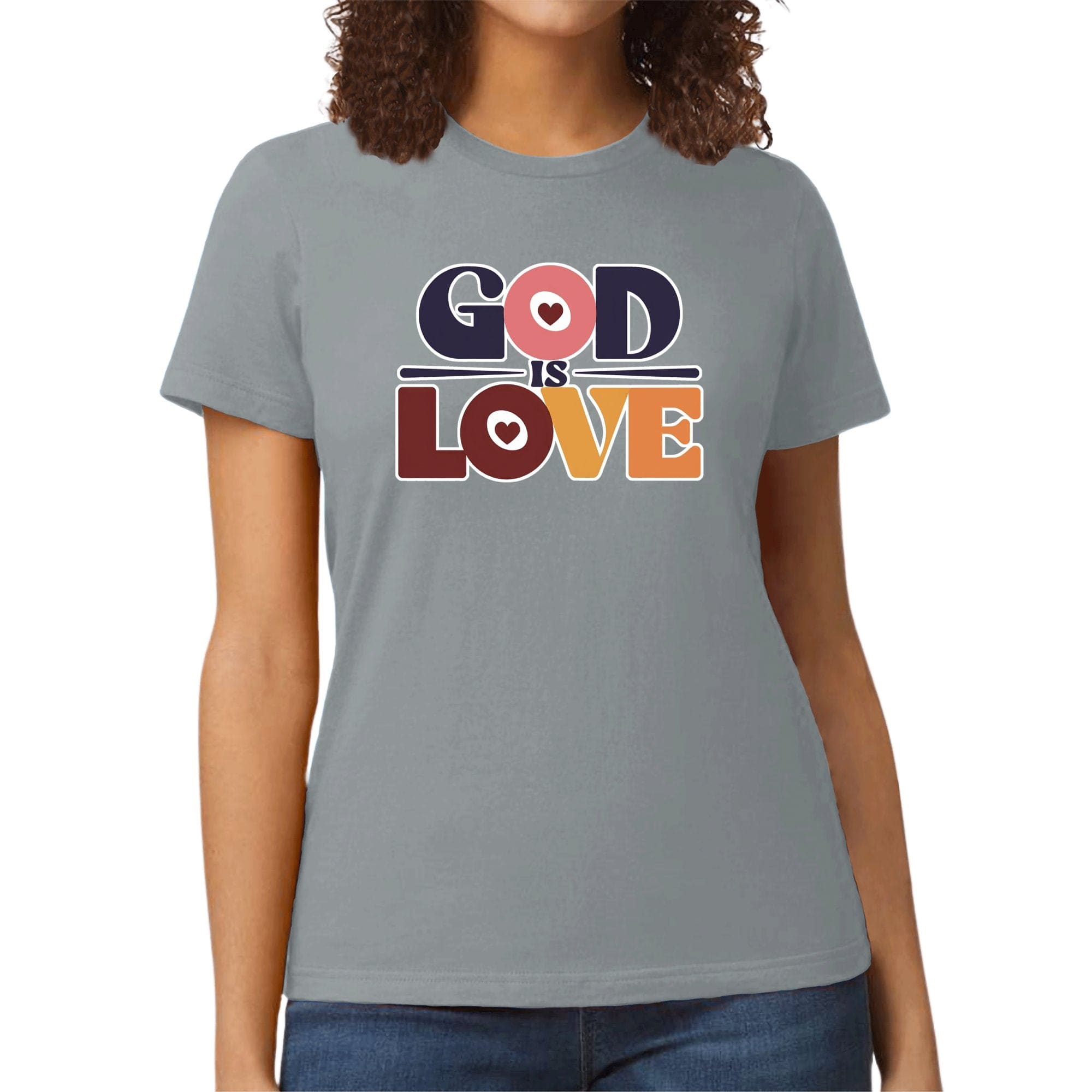 Womens Graphic T-shirt - God is Love