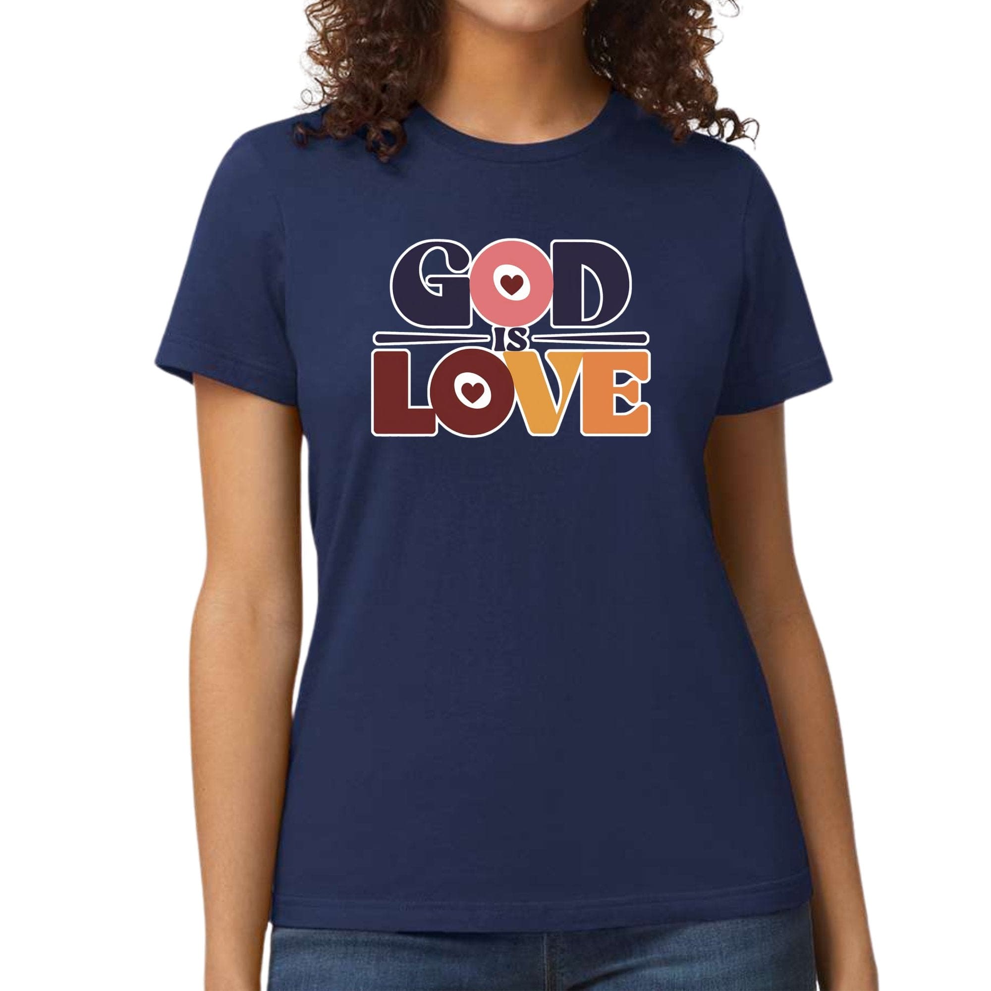 Womens Graphic T-shirt - God is Love