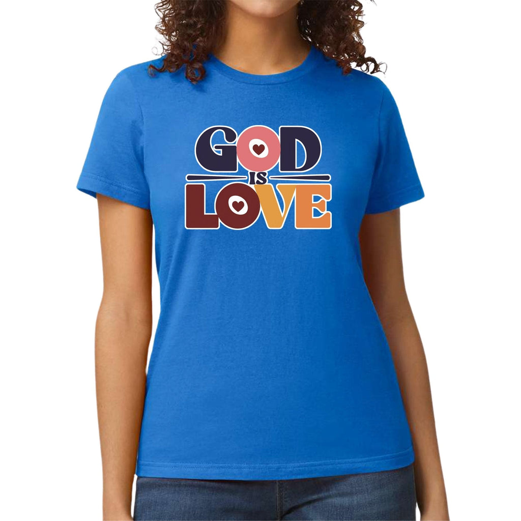 Womens Graphic T-shirt - God is Love