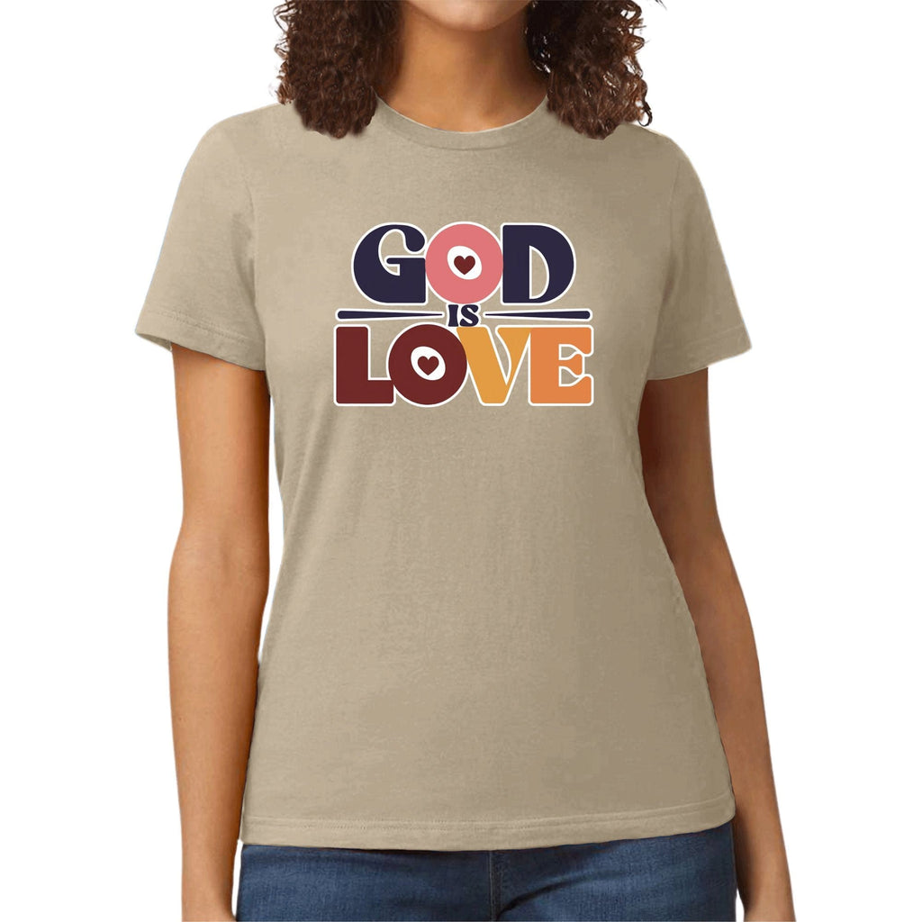 Womens Graphic T-shirt - God is Love