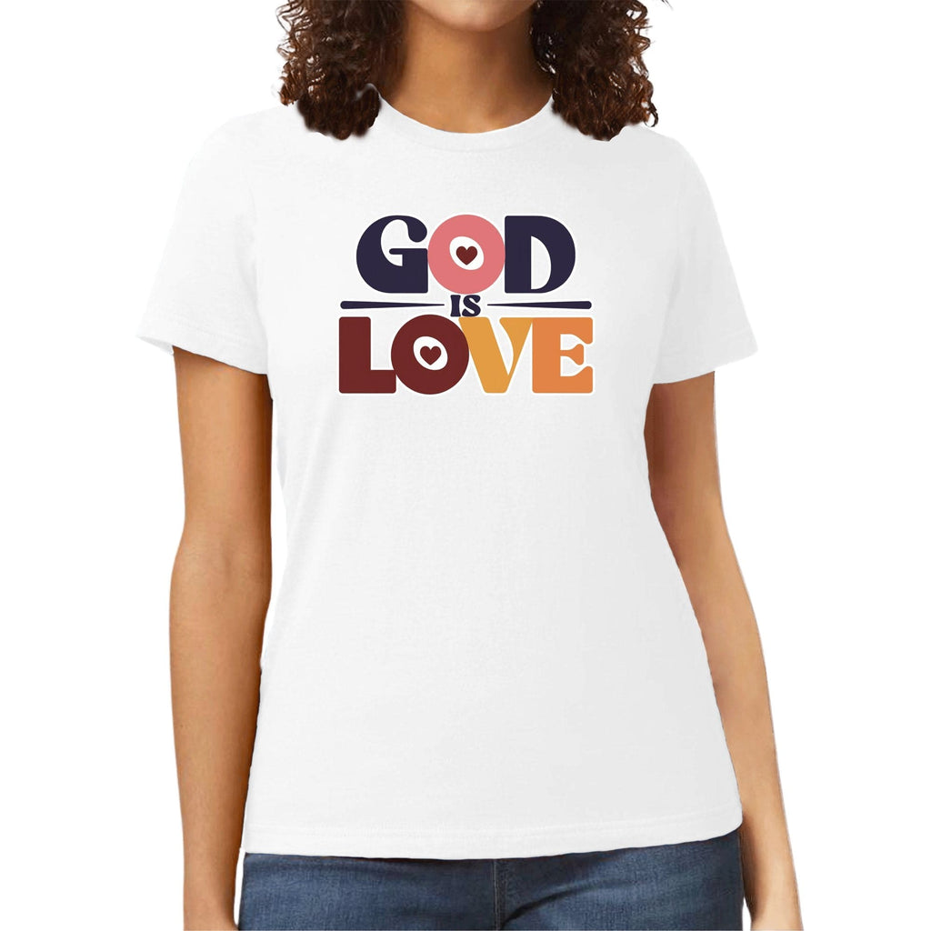 Womens Graphic T-shirt - God is Love