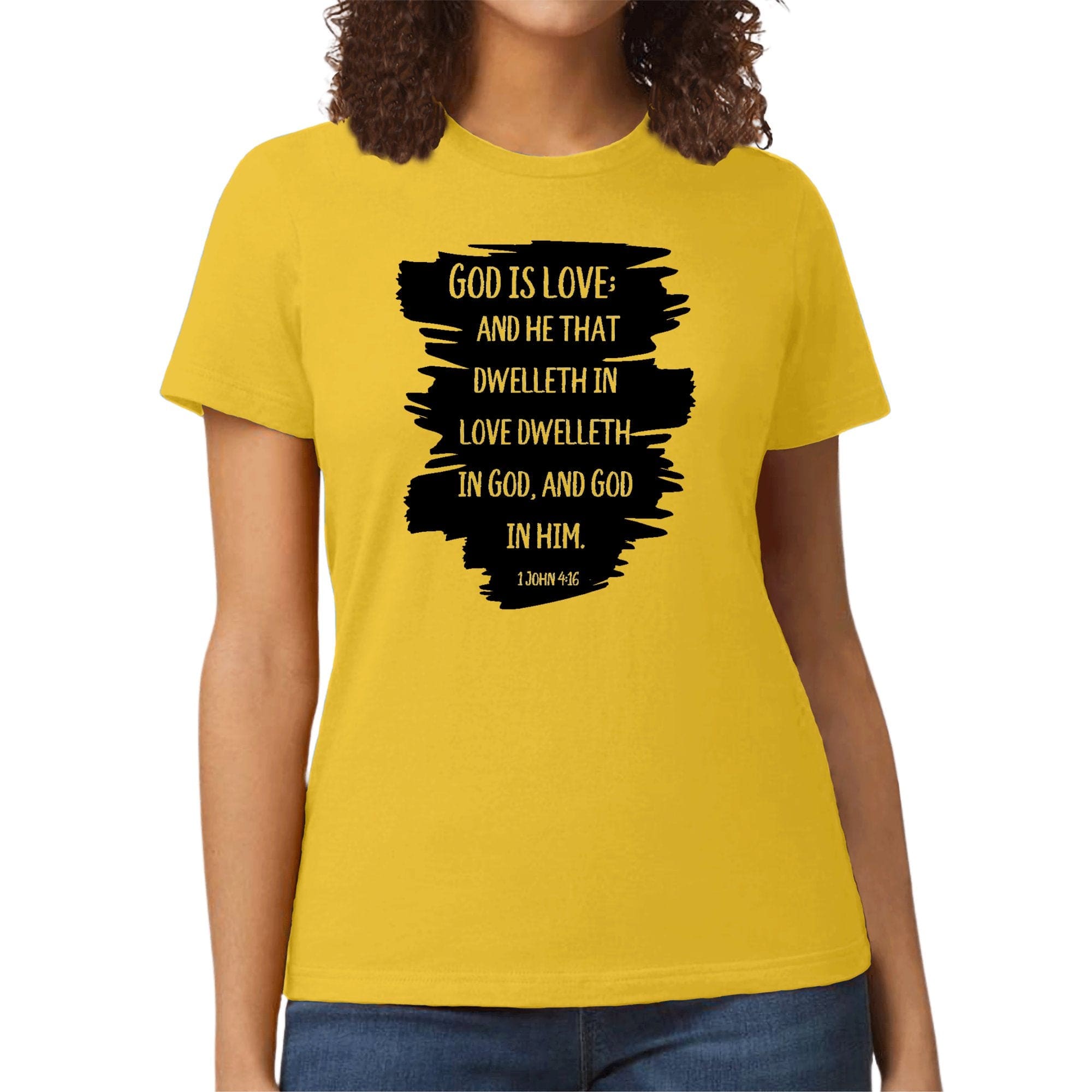 Womens Graphic T-shirt - God is Love