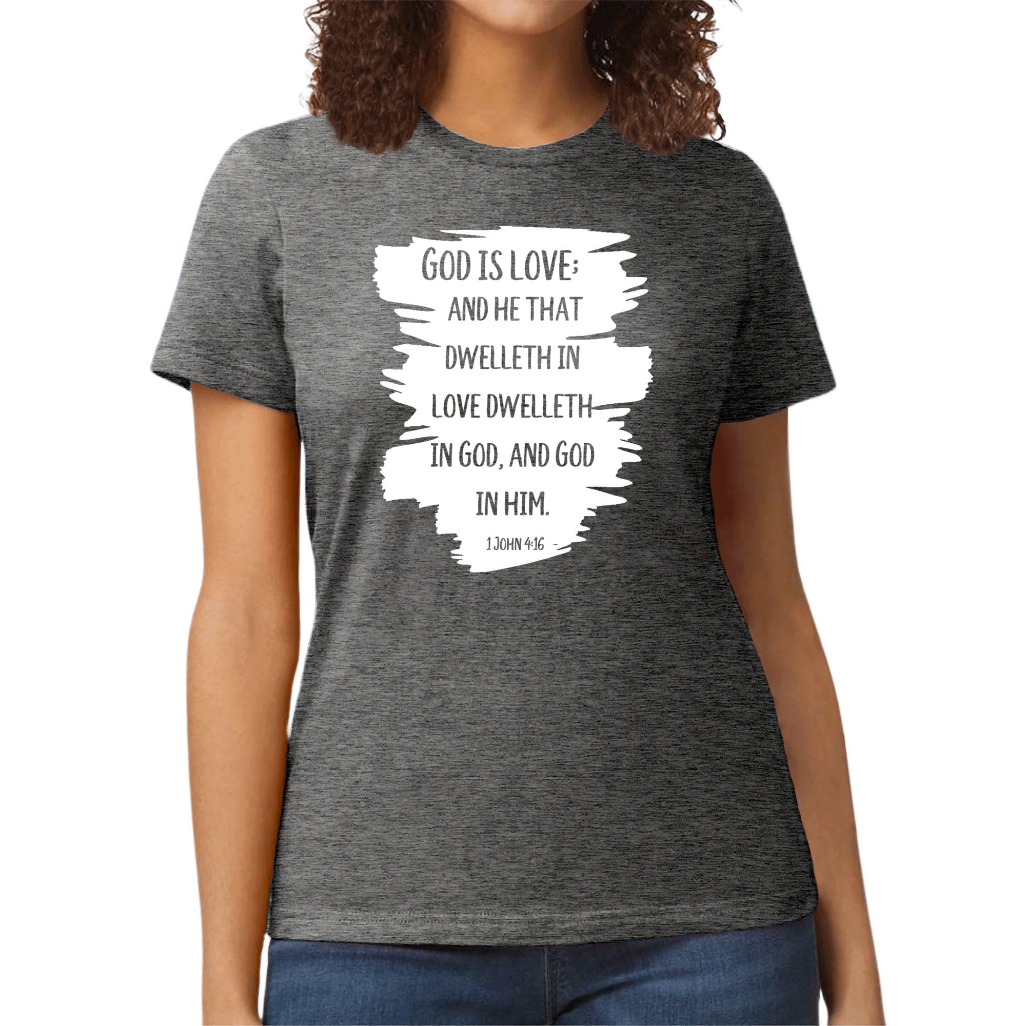 Womens Graphic T-shirt - God is Love