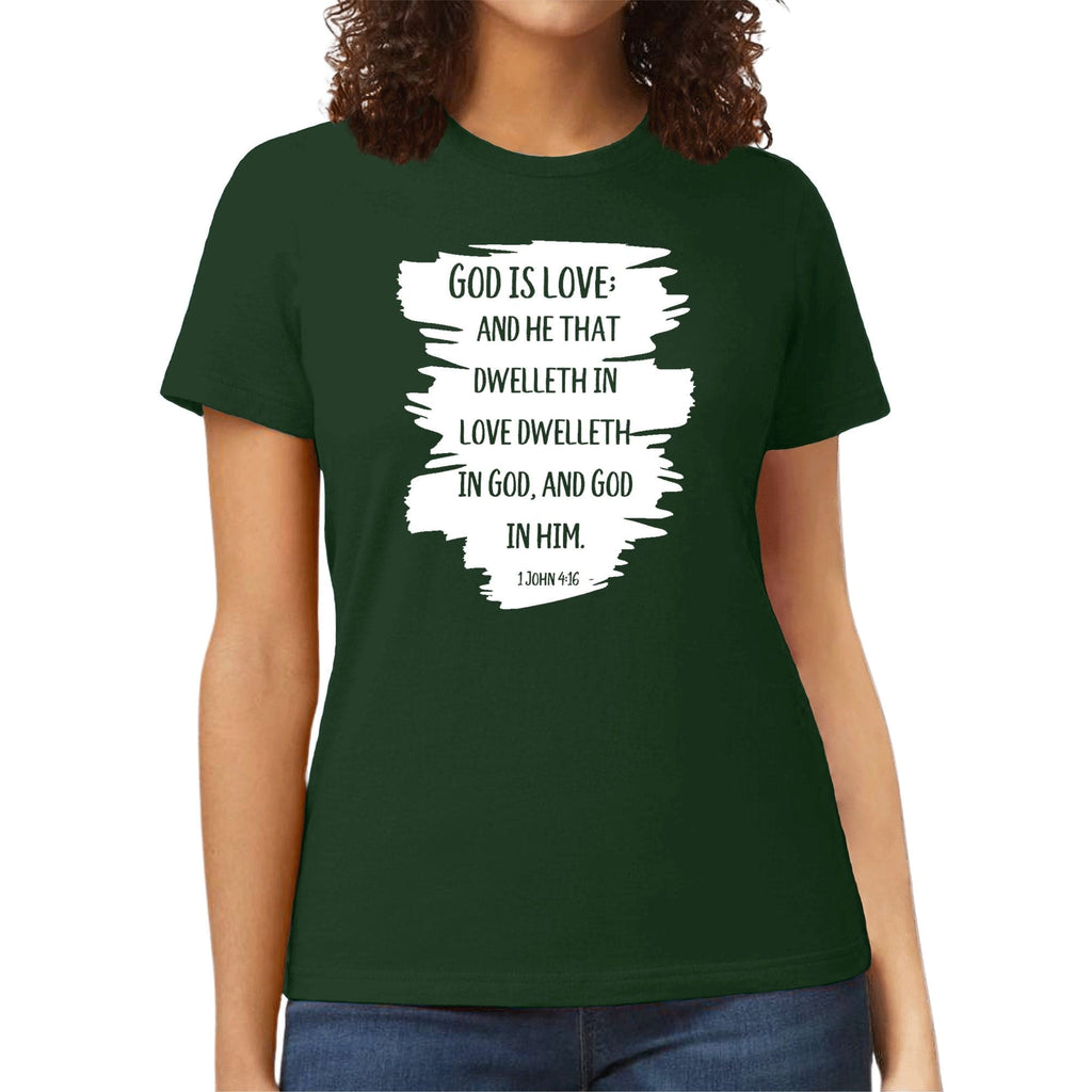 Womens Graphic T-shirt - God is Love