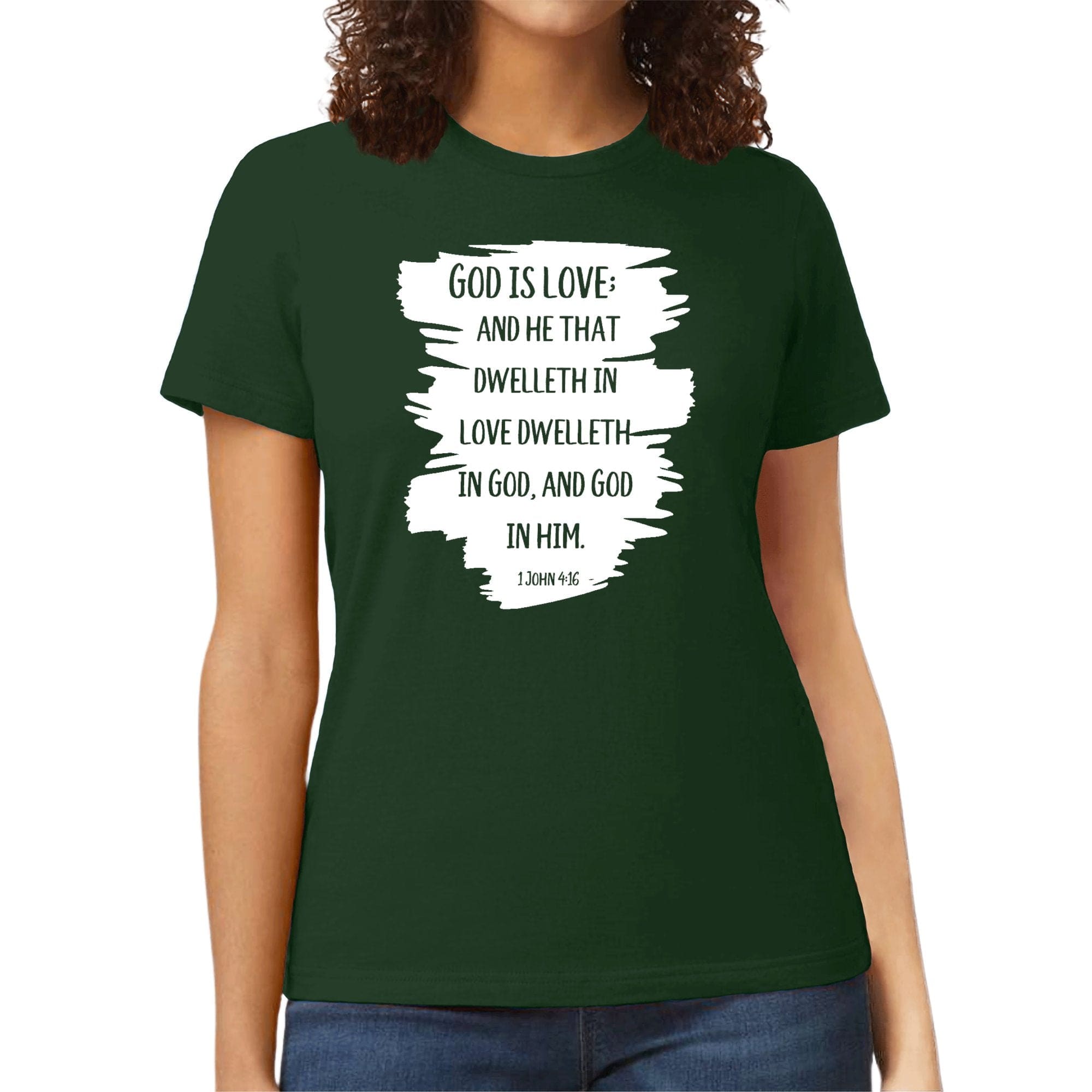 Womens Graphic T-shirt - God is Love