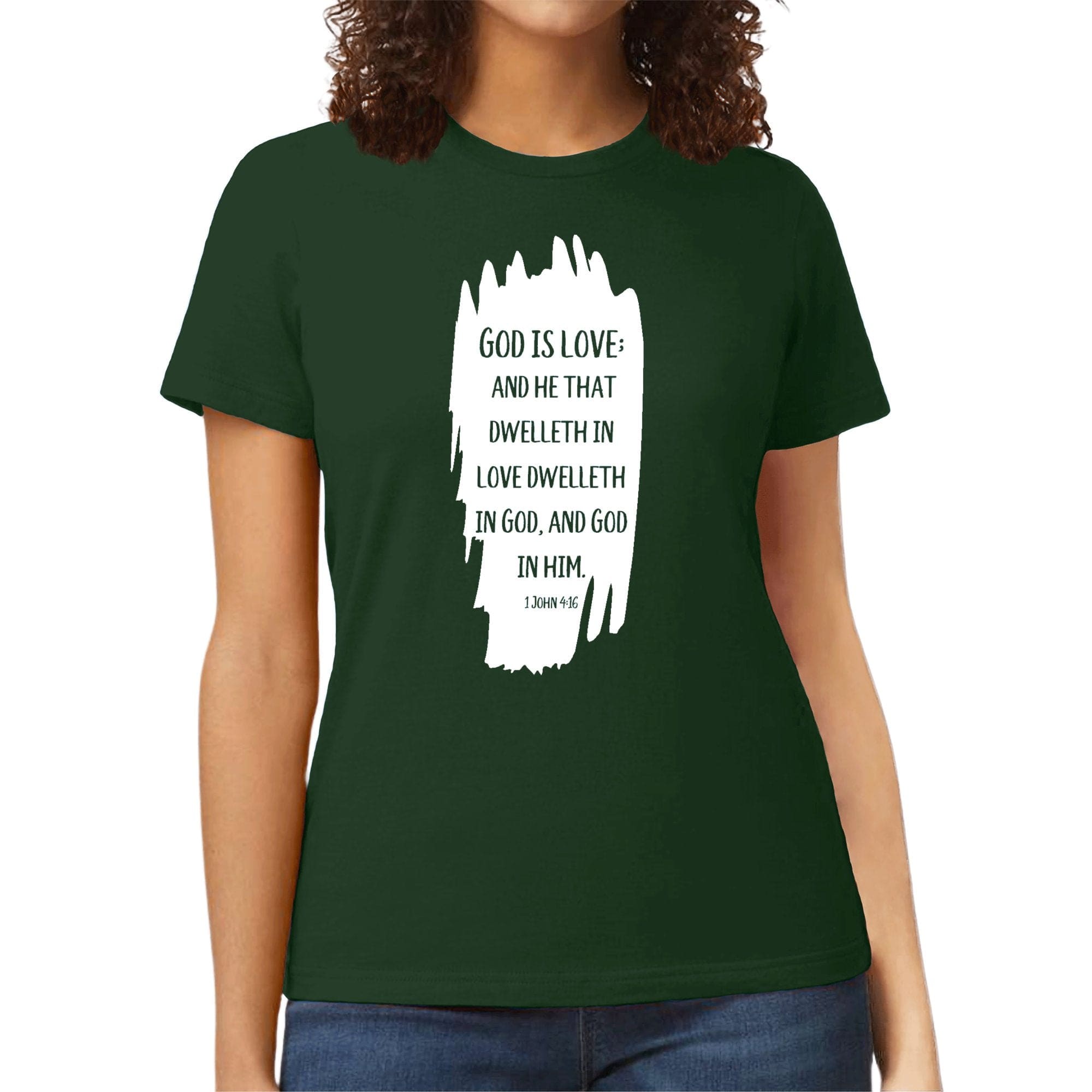 Womens Graphic T-shirt - God is Love