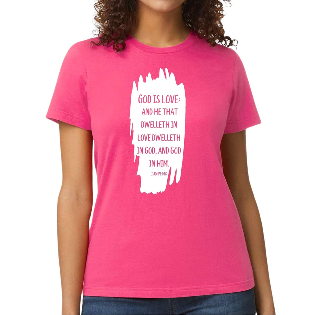 Womens Graphic T-shirt - God is Love