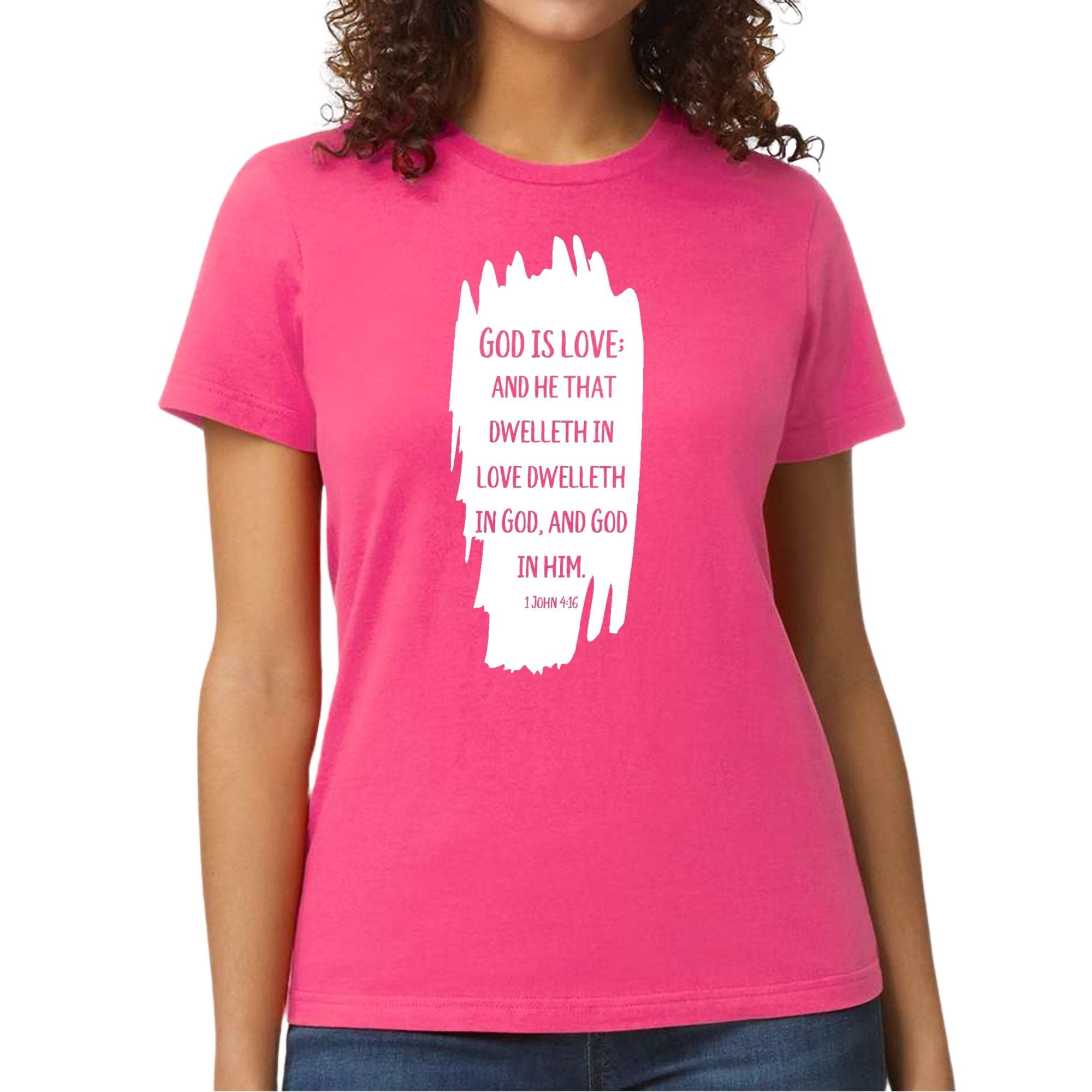 Womens Graphic T-shirt - God is Love