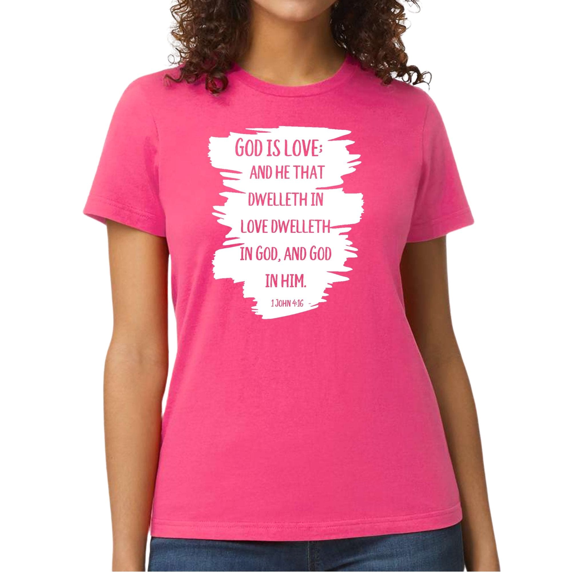 Womens Graphic T-shirt - God is Love
