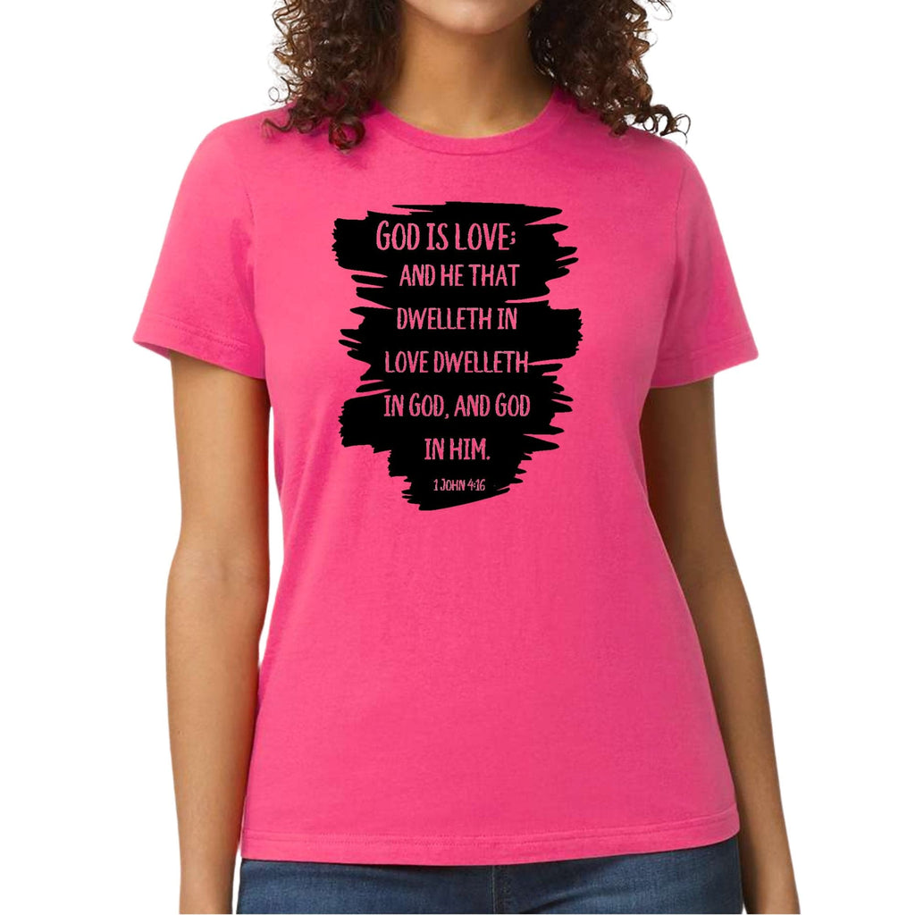 Womens Graphic T-shirt - God is Love