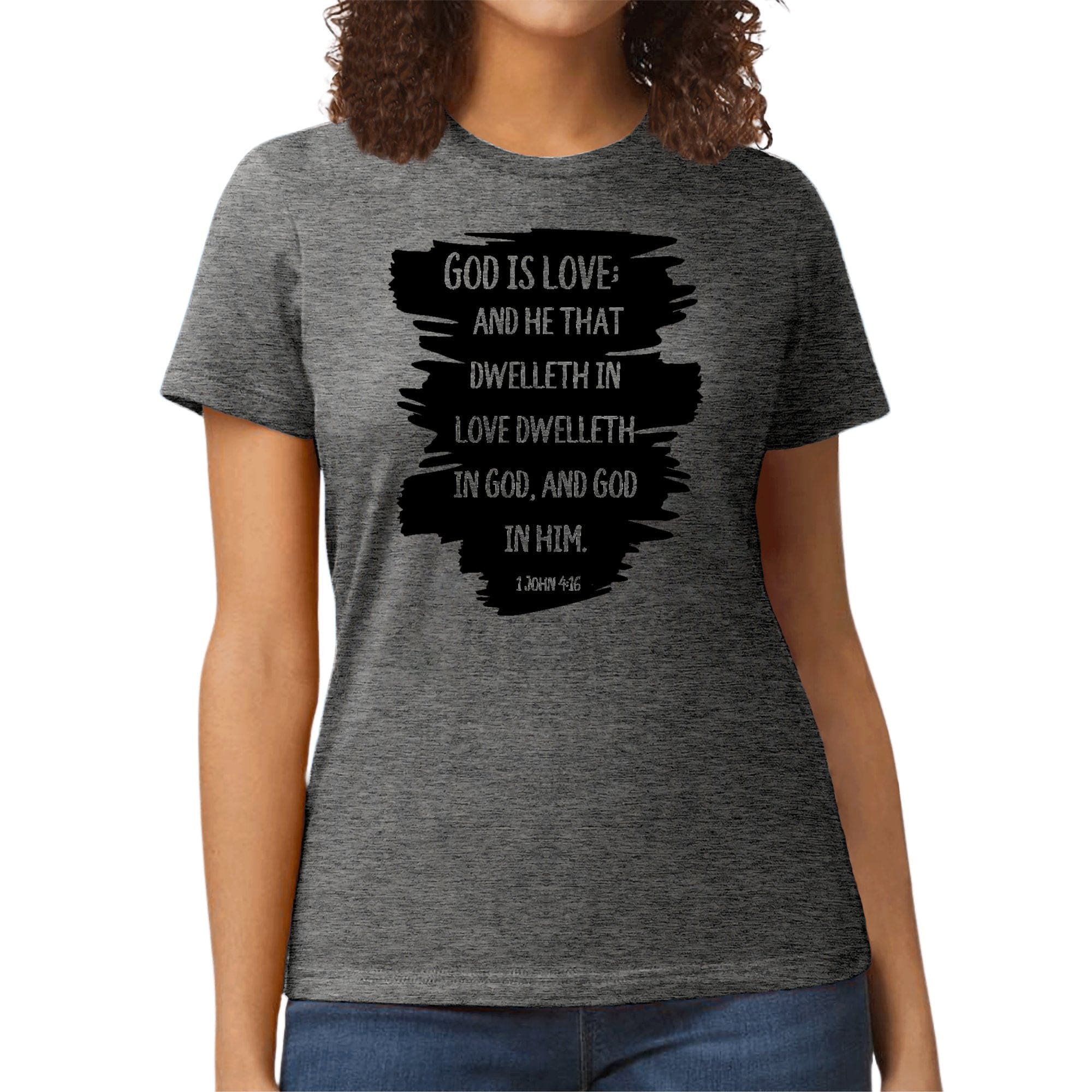 Womens Graphic T-shirt - God is Love