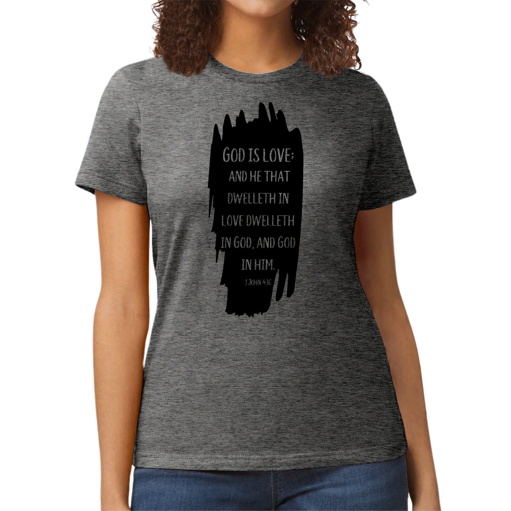 Womens Graphic T-shirt - God is Love