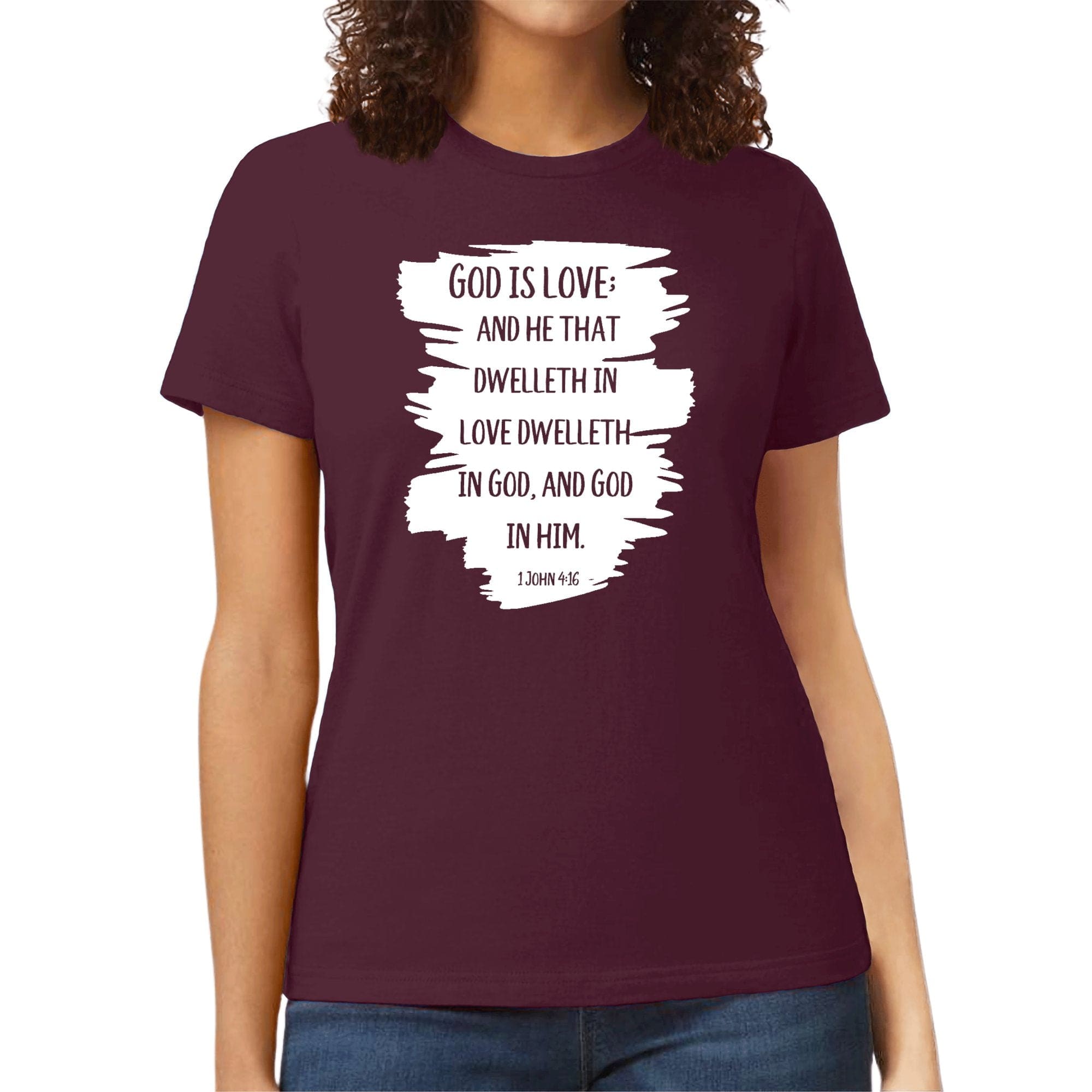 Womens Graphic T-shirt - God is Love