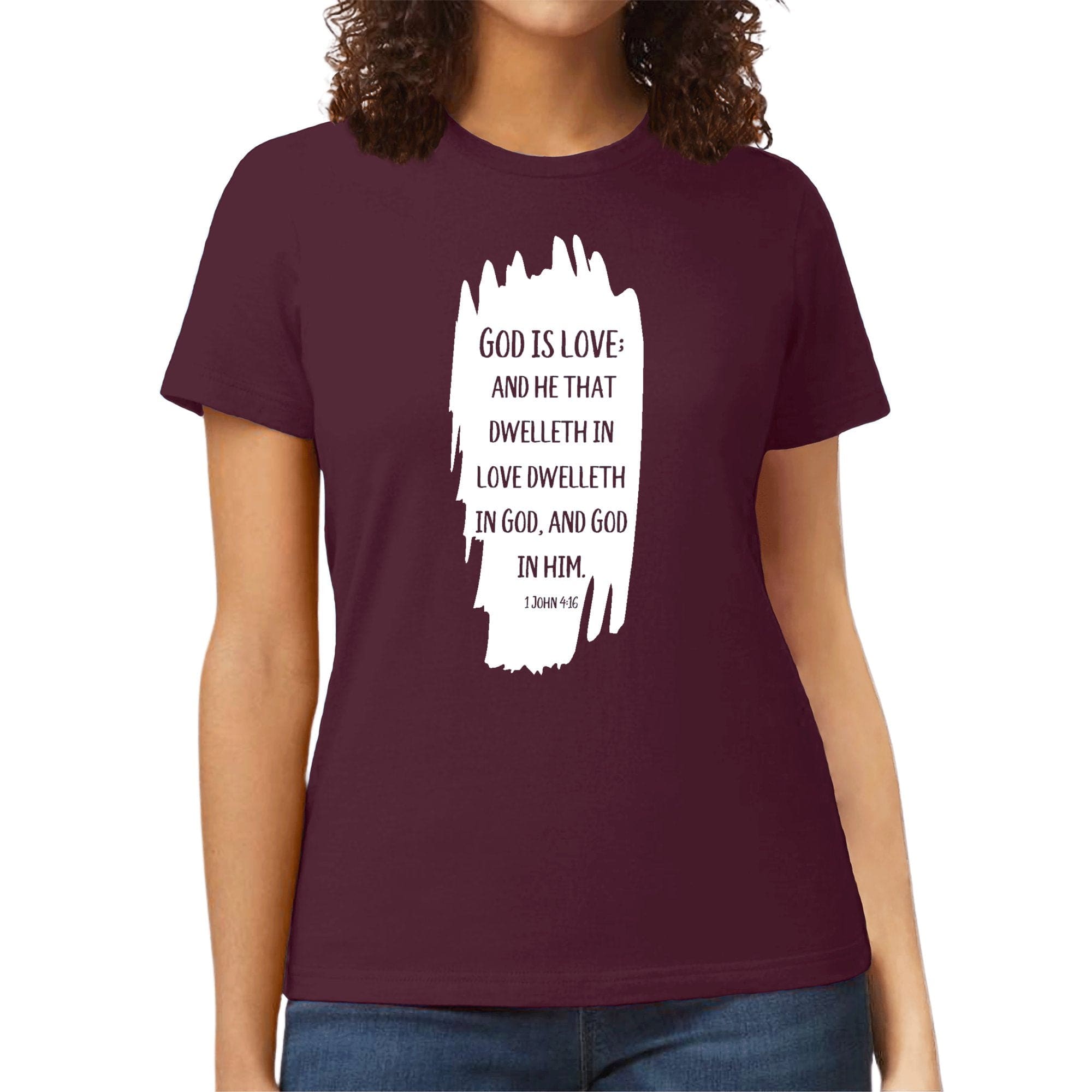 Womens Graphic T-shirt - God is Love