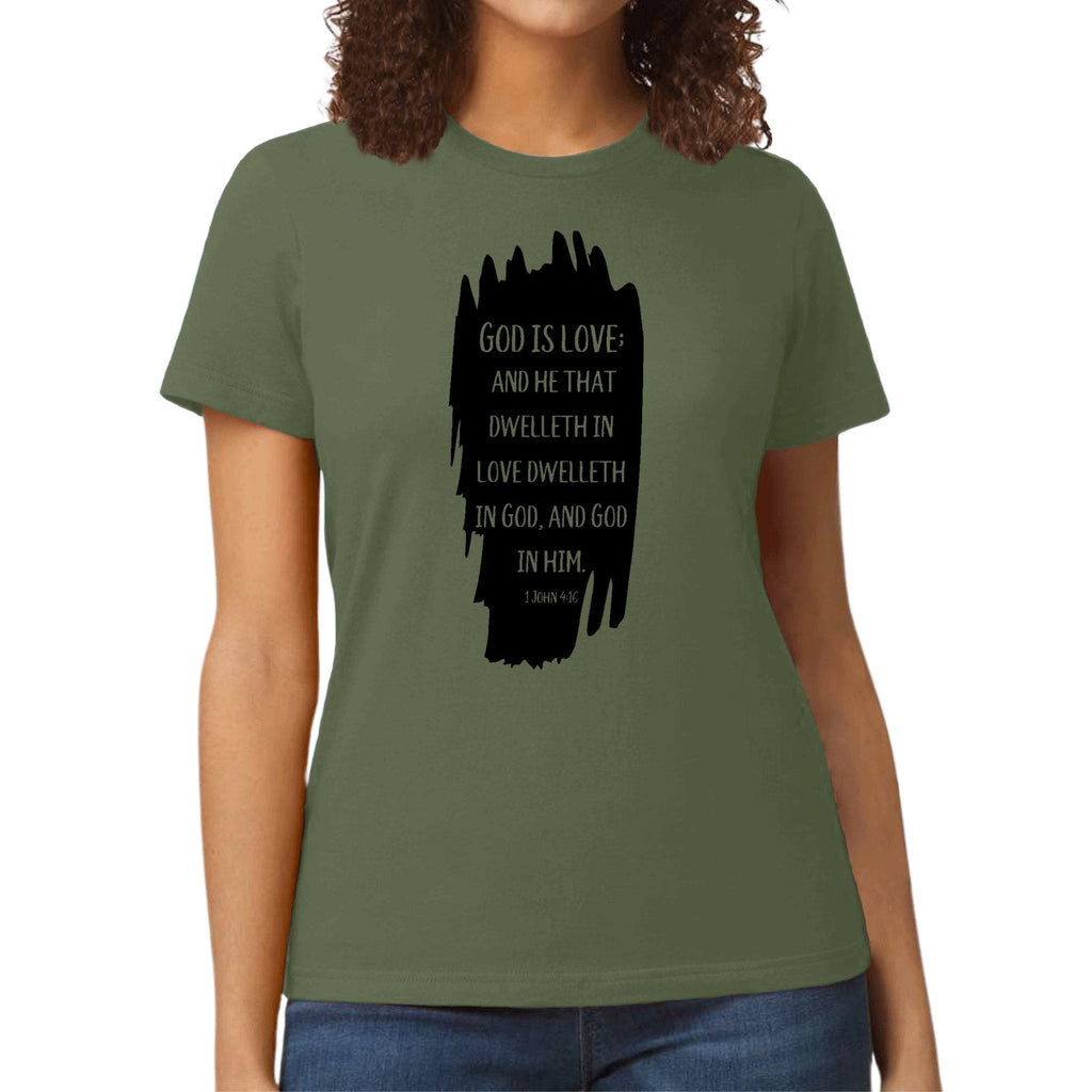 Womens Graphic T-shirt - God is Love