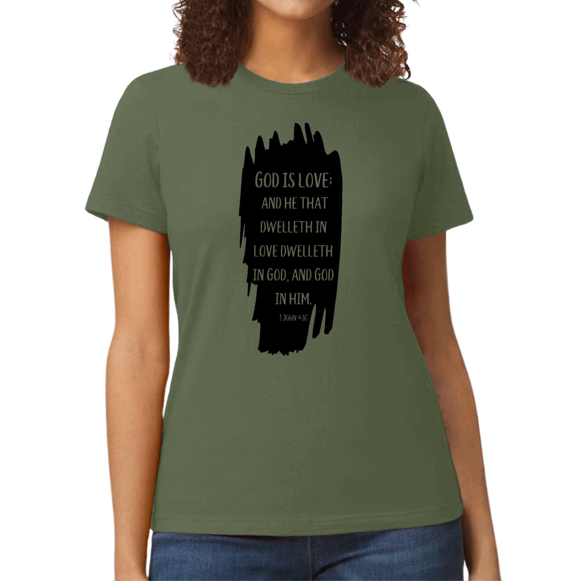 Womens Graphic T-shirt - God is Love