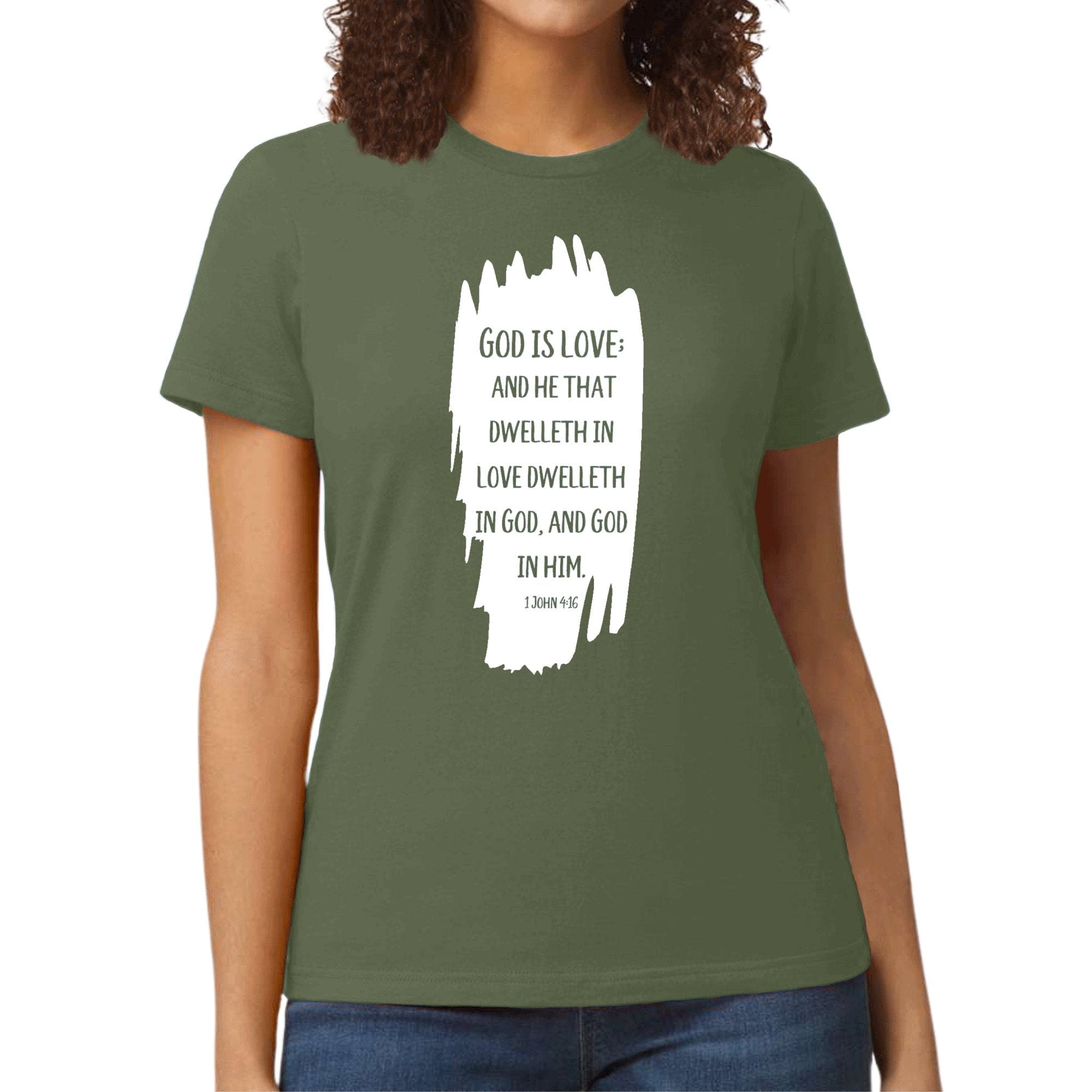 Womens Graphic T-shirt - God is Love
